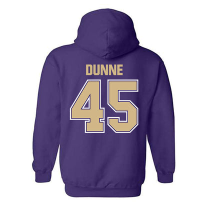 Washington - NCAA Football : Luke Dunne - Classic Shersey Hooded Sweatshirt-1