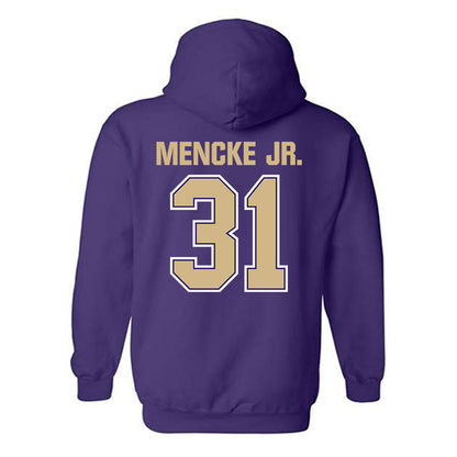 Washington - NCAA Football : Paul Mencke Jr. - Classic Shersey Hooded Sweatshirt-1