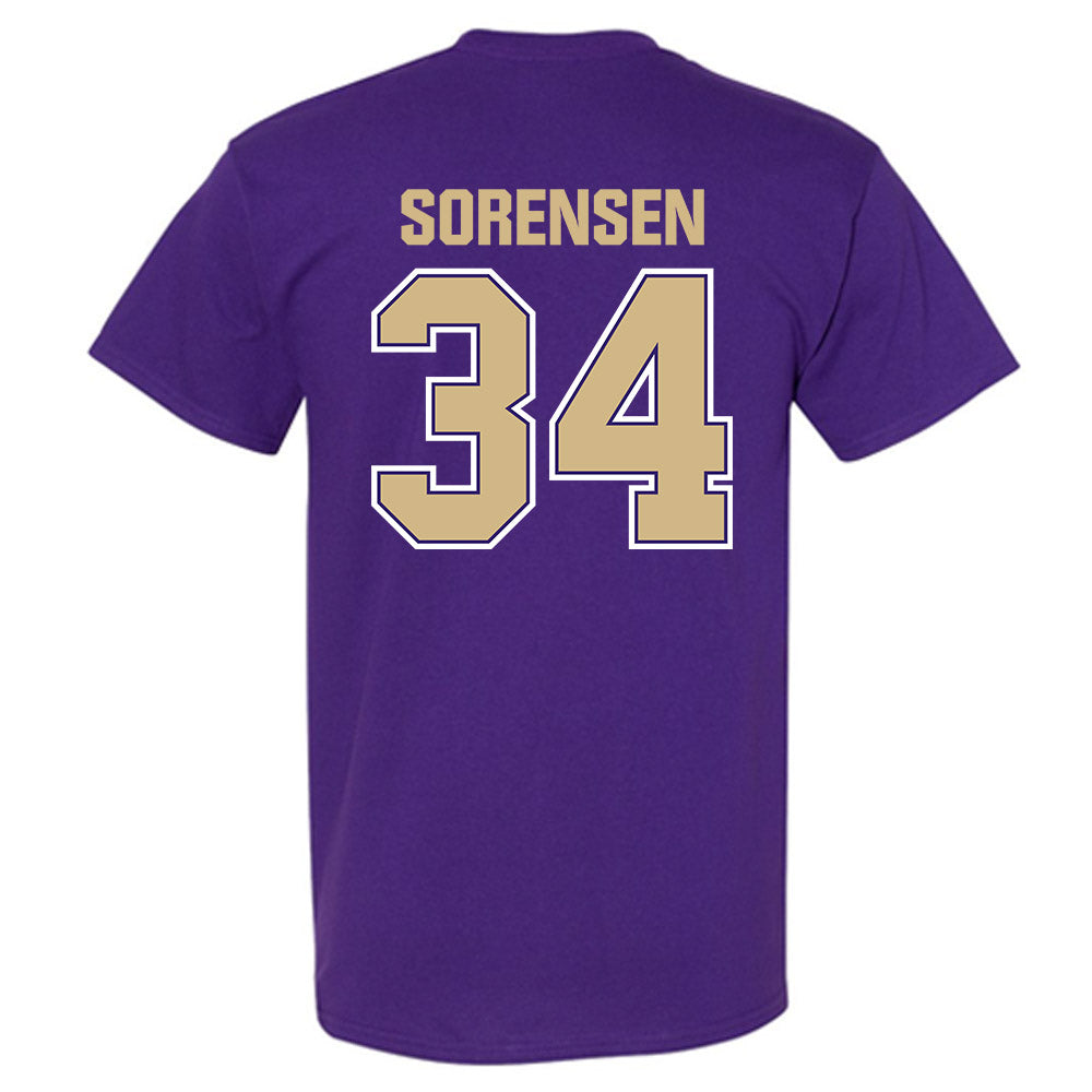 Washington - NCAA Baseball : Noah Sorensen - Classic Shersey T-Shirt-1