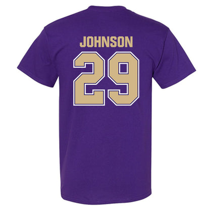 Washington - NCAA Baseball : Bryce Johnson - Classic Shersey T-Shirt-1