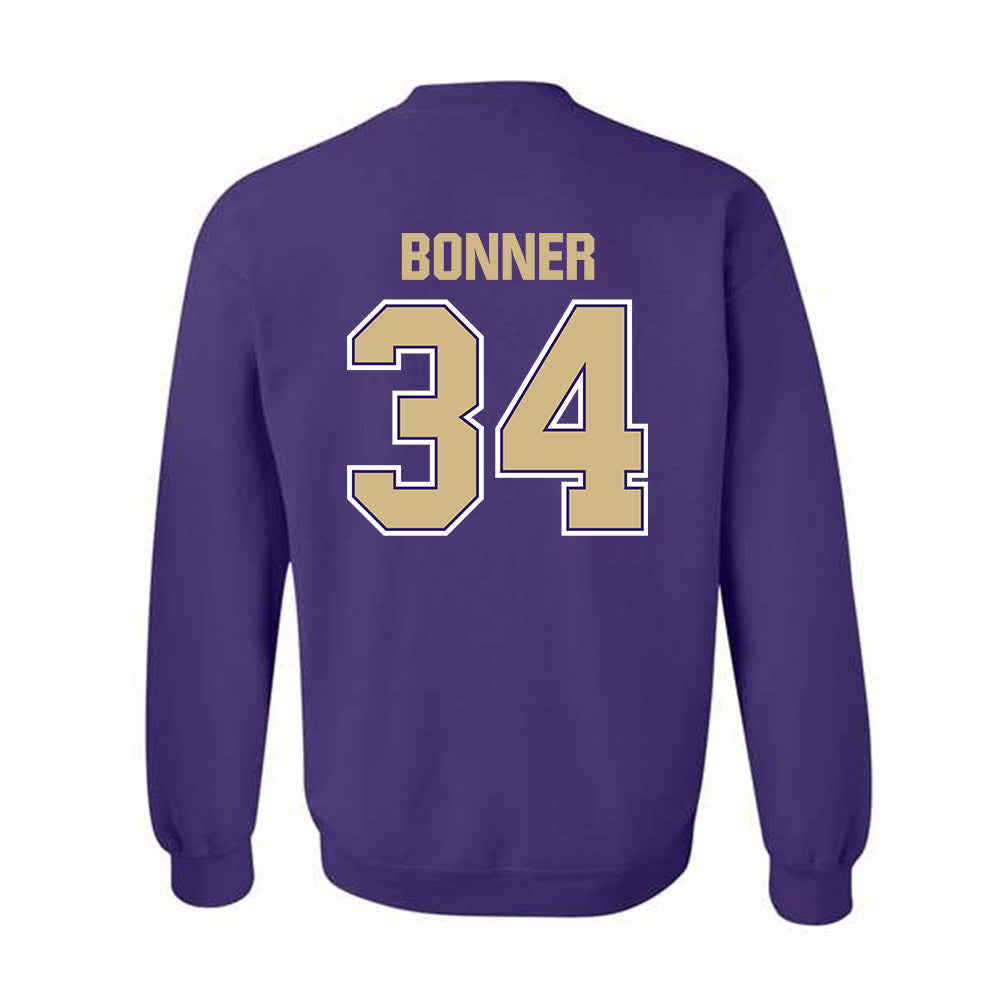 Washington - NCAA Football : Brian Bonner - Classic Shersey Crewneck Sweatshirt-1