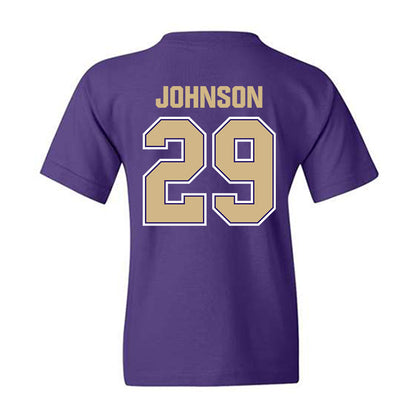 Washington - NCAA Baseball : Bryce Johnson - Classic Shersey Youth T-Shirt-1