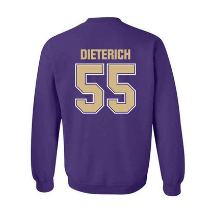 Washington - NCAA Football : Kolt Dieterich - Classic Shersey Crewneck Sweatshirt-1