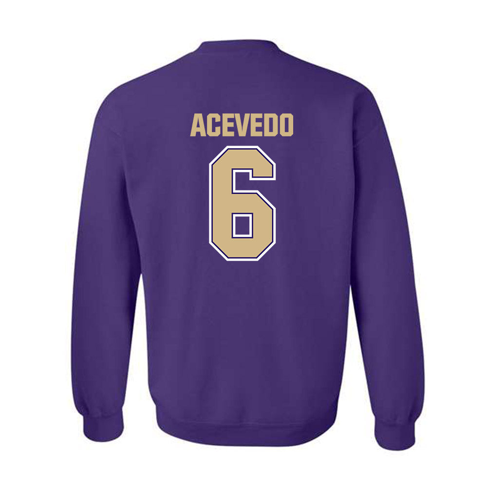 Washington - NCAA Softball : Melody Acevedo - Classic Shersey Crewneck Sweatshirt-1