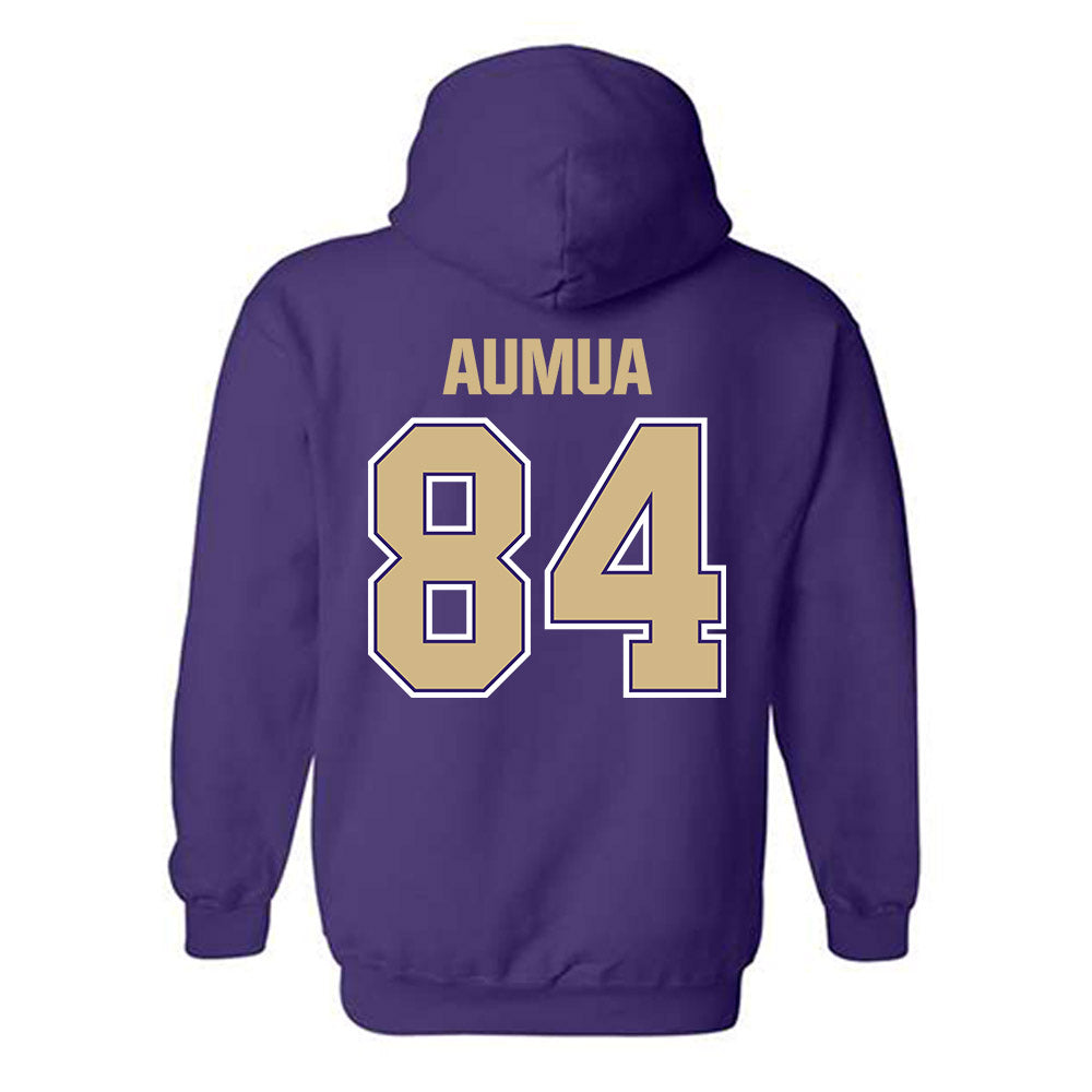 Washington - NCAA Football : Kekua Aumua - Classic Shersey Hooded Sweatshirt-1