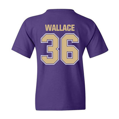 Washington - NCAA Football : CJ Wallace - Classic Shersey Youth T-Shirt-1