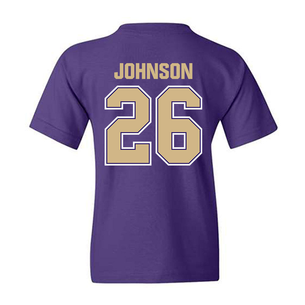 Washington - NCAA Football : Elias Johnson - Classic Shersey Youth T-Shirt-1