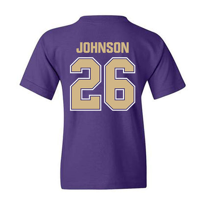 Washington - NCAA Football : Elias Johnson - Classic Shersey Youth T-Shirt-1