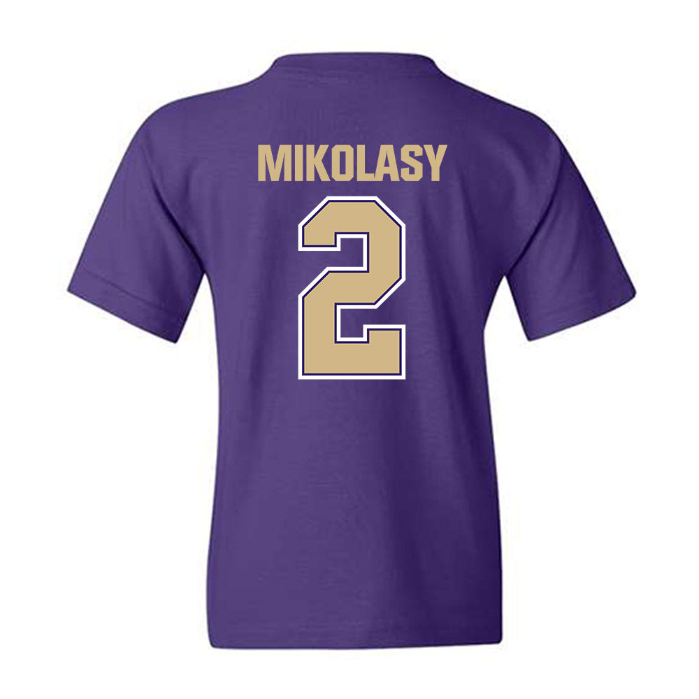 Washington - NCAA Men's Soccer : Harper Mikolasy - Classic Shersey Youth T-Shirt-1