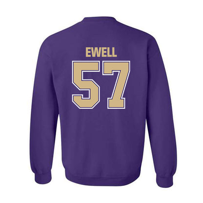 Washington - NCAA Football : Jesse Ewell - Classic Shersey Crewneck Sweatshirt-1