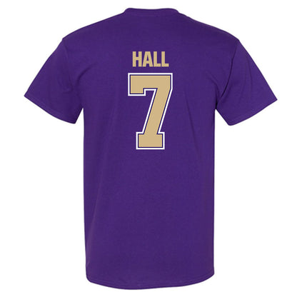 Washington - NCAA Men's Soccer : Alex Hall - Classic Shersey T-Shirt-1