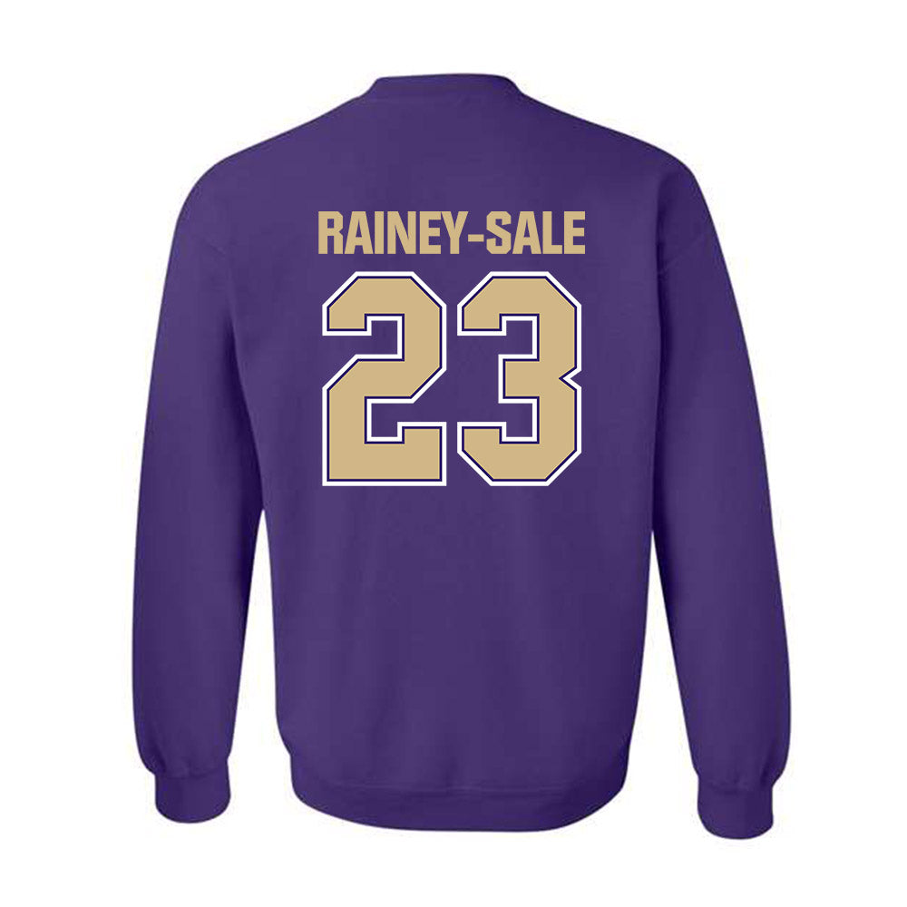 Washington - NCAA Football : Zaydrius Rainey-Sale - Classic Shersey Crewneck Sweatshirt-1
