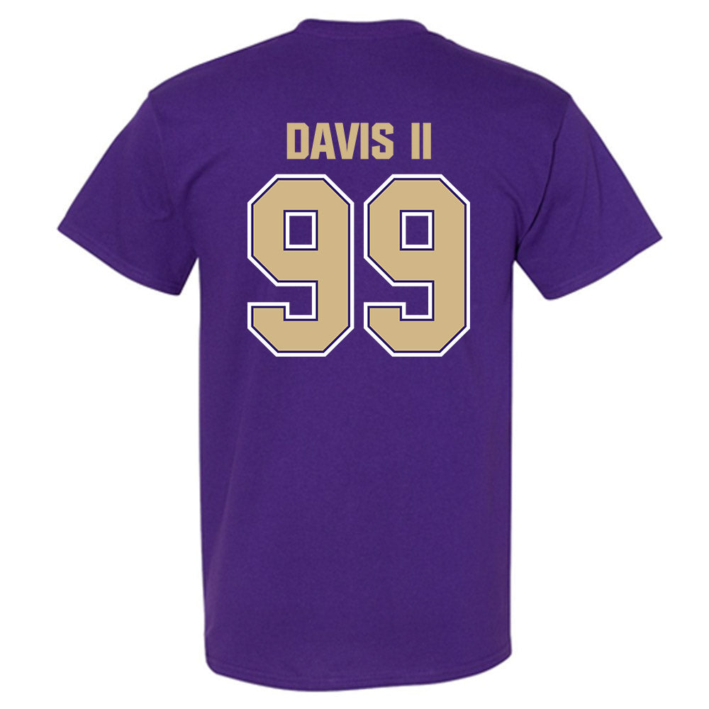 Washington - NCAA Football : Russell Davis II - Classic Shersey T-Shirt-1