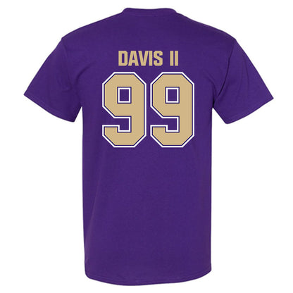 Washington - NCAA Football : Russell Davis II - Classic Shersey T-Shirt-1