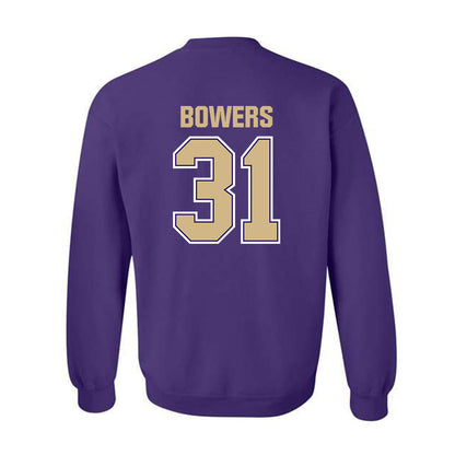 Washington - NCAA Men's Soccer : Brecken Bowers - Classic Shersey Crewneck Sweatshirt-1
