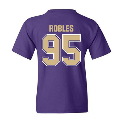 Washington - NCAA Football : Tyler Robles - Classic Shersey Youth T-Shirt-1