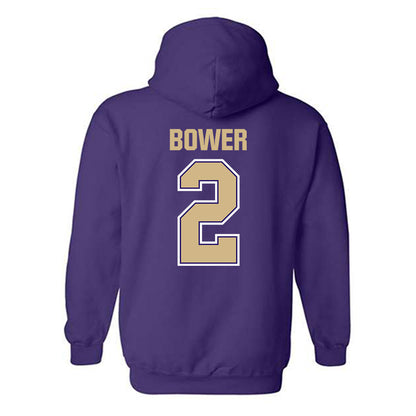 Washington - NCAA Baseball : Colton Bower - Classic Shersey Hooded Sweatshirt-1