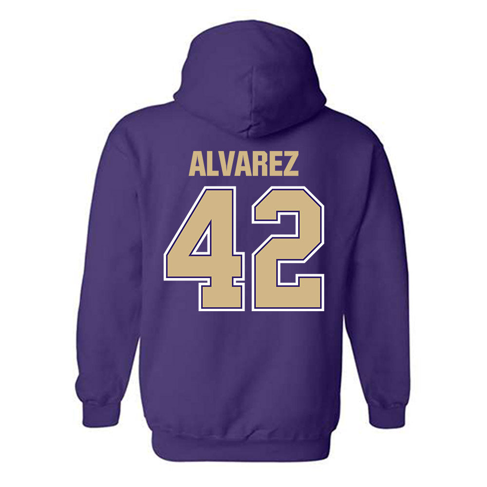 Washington - NCAA Softball : Giselle Alvarez - Classic Shersey Hooded Sweatshirt-1