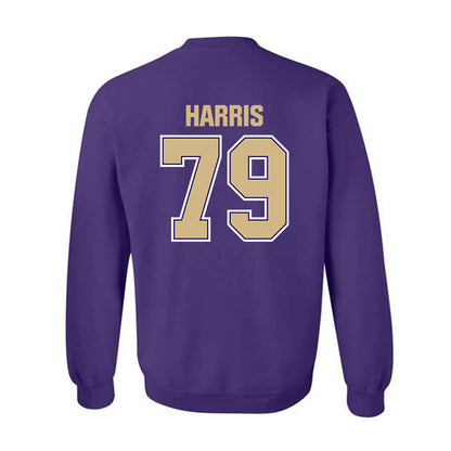 Washington - NCAA Football : Dominic Harris - Classic Shersey Crewneck Sweatshirt-1