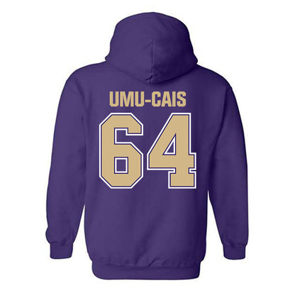 Washington - NCAA Football : Tufanua Umu-Cais - Classic Shersey Hooded Sweatshirt-1