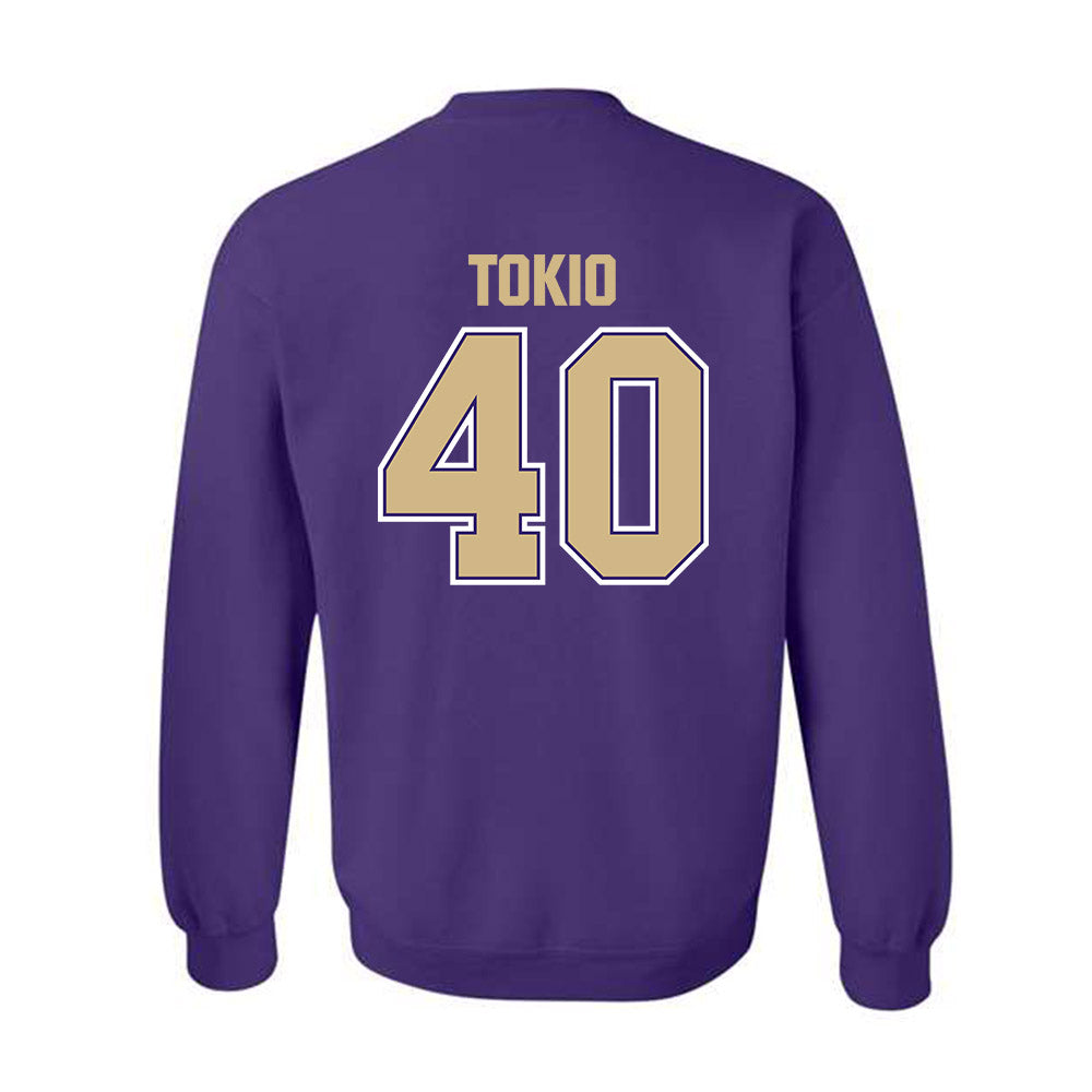 Washington - NCAA Football : Ezaya Tokio - Classic Shersey Crewneck Sweatshirt-1