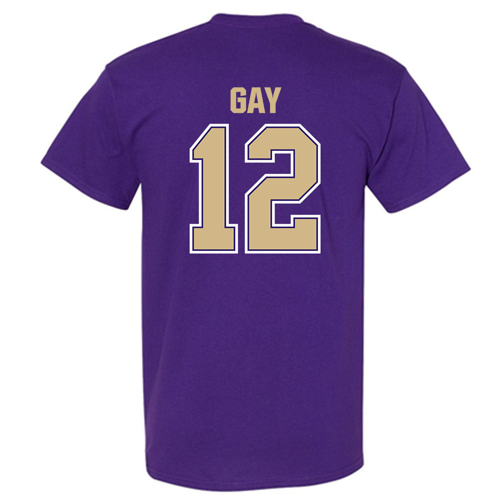 Washington - NCAA Men's Soccer : Carter Gay - Classic Shersey T-Shirt-1