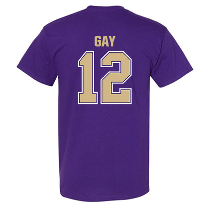 Washington - NCAA Men's Soccer : Carter Gay - Classic Shersey T-Shirt-1