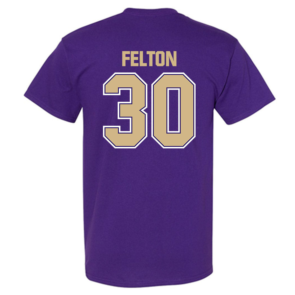 Washington - NCAA Men's Soccer : Jaeger Felton - Classic Shersey T-Shirt-1