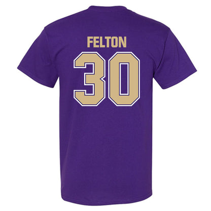 Washington - NCAA Men's Soccer : Jaeger Felton - Classic Shersey T-Shirt-1