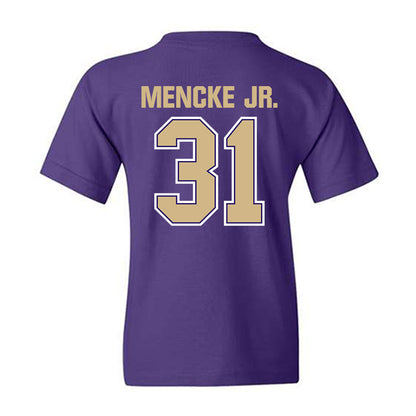Washington - NCAA Football : Paul Mencke Jr. - Classic Shersey Youth T-Shirt-1