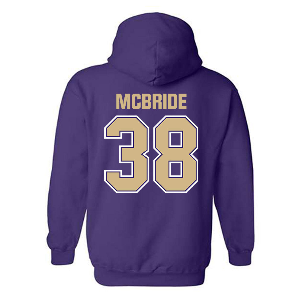 Washington - NCAA Baseball : Cooper McBride - Classic Shersey Hooded Sweatshirt-1