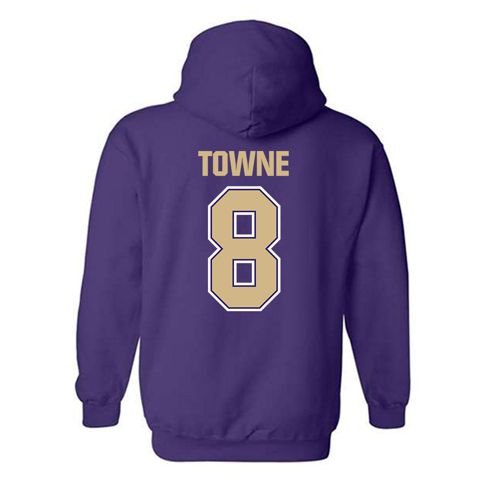 Washington - NCAA Beach Volleyball : Avery Towne - Classic Shersey Hooded Sweatshirt-1