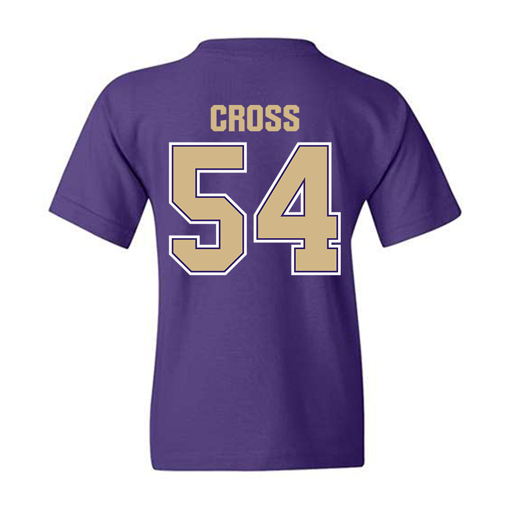 Washington - NCAA Football : Parker Cross - Classic Shersey Youth T-Shirt-1