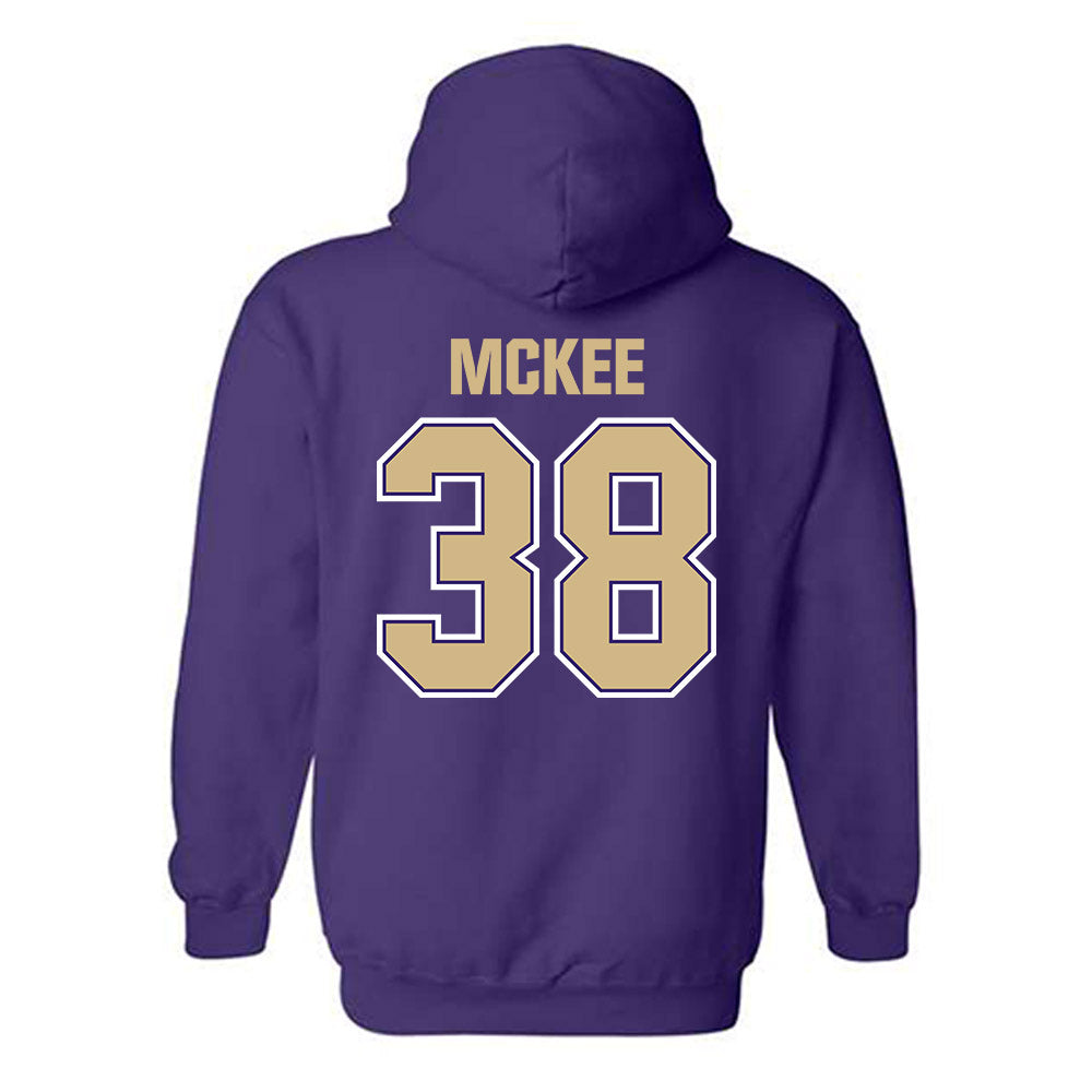 Washington - NCAA Football : Hunter McKee - Classic Shersey Hooded Sweatshirt-1