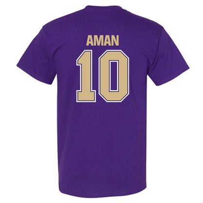 Washington - NCAA Men's Soccer : Richie Aman - Classic Shersey T-Shirt-1