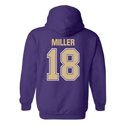 Washington - NCAA Football : Bodpegn Miller - Classic Shersey Hooded Sweatshirt-1