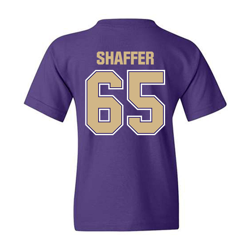 Washington - NCAA Football : Jack Shaffer - Classic Shersey Youth T-Shirt-1