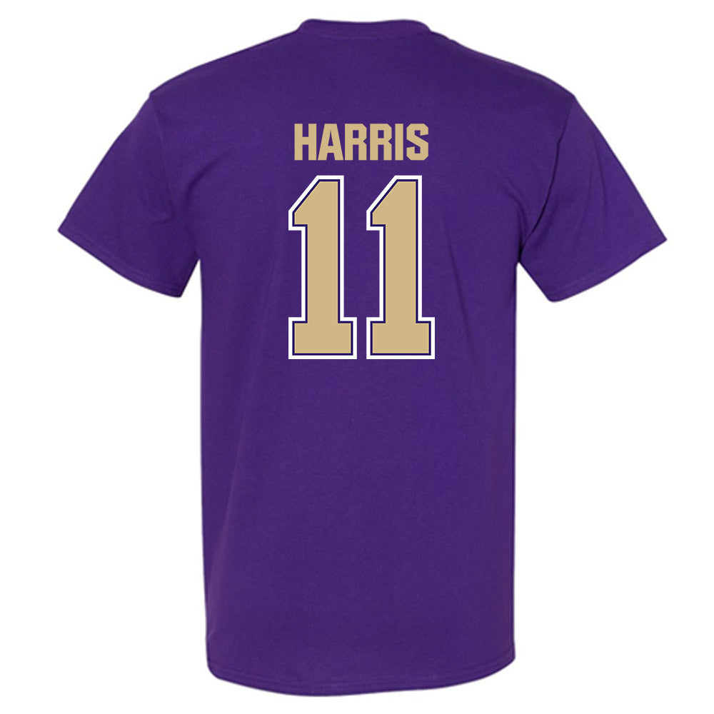 Washington - NCAA Football : Marcus Harris - Classic Shersey T-Shirt-1