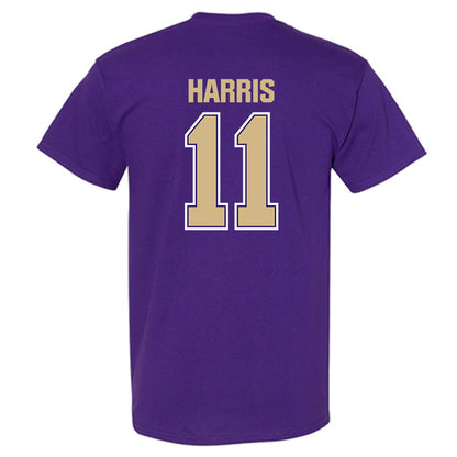 Washington - NCAA Football : Marcus Harris - Classic Shersey T-Shirt-1