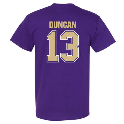 Washington - NCAA Football : Rahsjon Duncan - Classic Shersey T-Shirt-1
