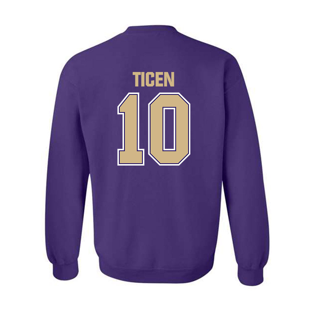 Washington - NCAA Softball : Annika Ticen - Classic Shersey Crewneck Sweatshirt-1