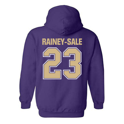 Washington - NCAA Football : Zaydrius Rainey-Sale - Classic Shersey Hooded Sweatshirt-1