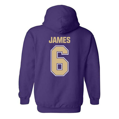 Washington - NCAA Football : Mason James - Classic Shersey Hooded Sweatshirt-1