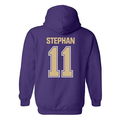 Washington - NCAA Women's Volleyball : Rian Stephan - Classic Shersey Hooded Sweatshirt-1