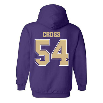 Washington - NCAA Football : Parker Cross - Classic Shersey Hooded Sweatshirt-1