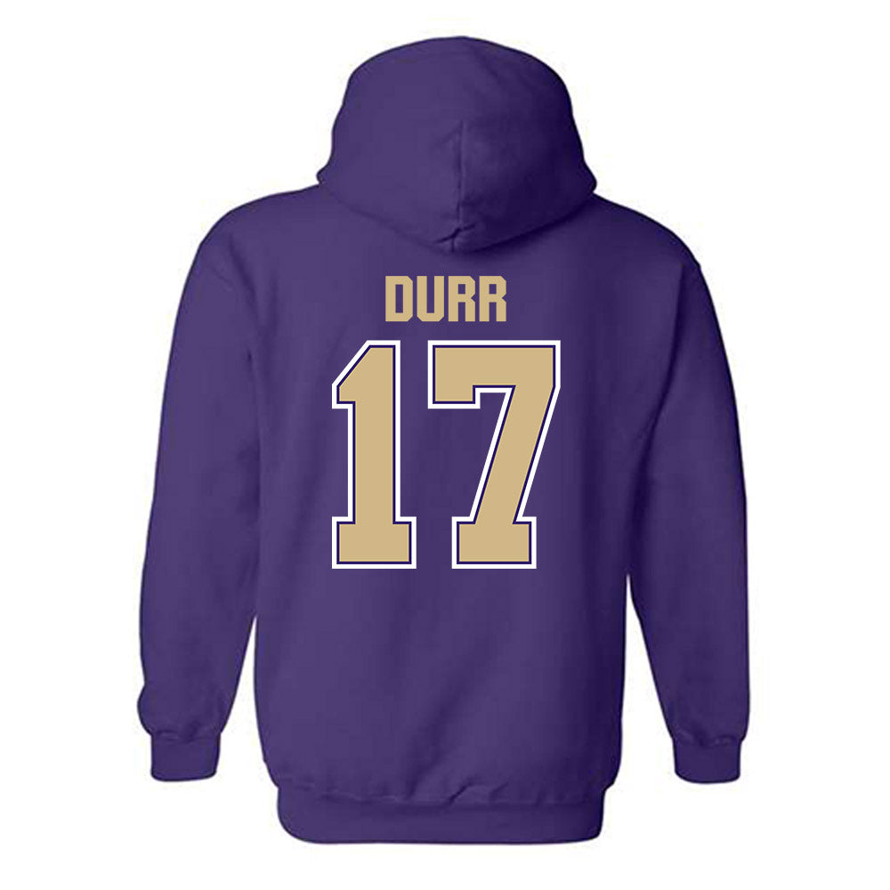 Washington - NCAA Football : Elijah Durr - Classic Shersey Hooded Sweatshirt-1
