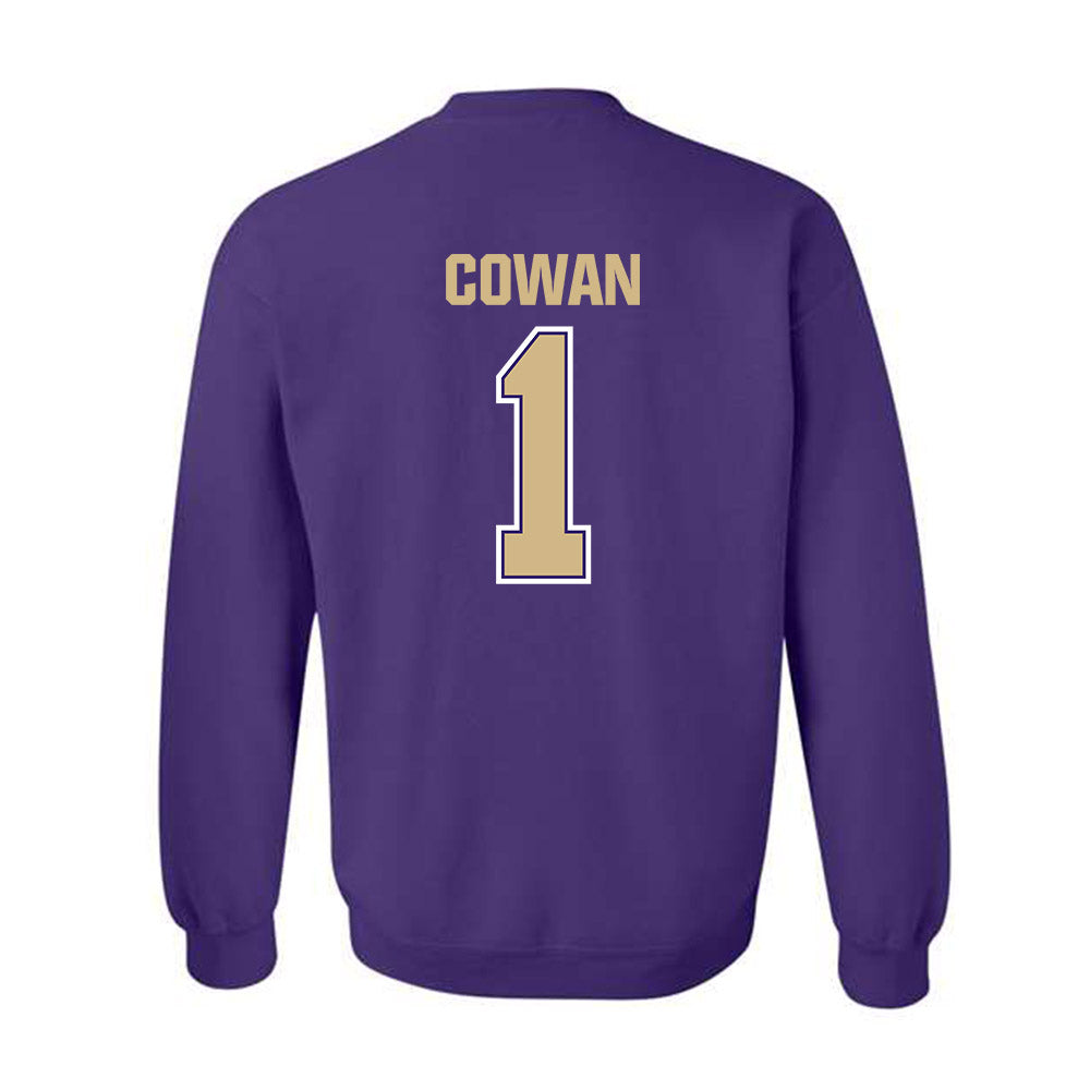 Washington - NCAA Baseball : Ty Cowan - Classic Shersey Crewneck Sweatshirt-1