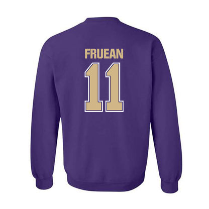Washington - NCAA Football : Ramzak Fruean - Classic Shersey Crewneck Sweatshirt-1