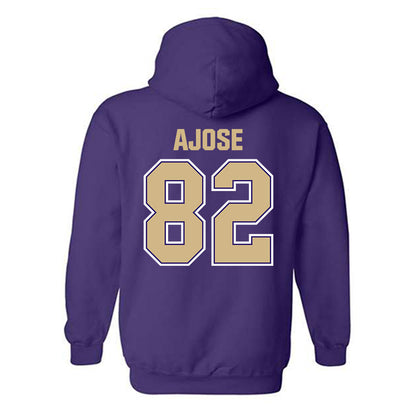 Washington - NCAA Football : Deji Ajose - Classic Shersey Hooded Sweatshirt-1