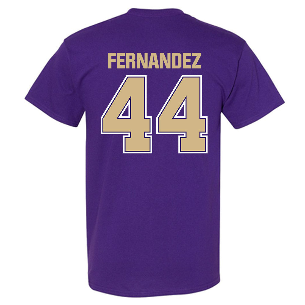 Washington - NCAA Men's Soccer : Gabe Fernandez - Classic Shersey T-Shirt-1